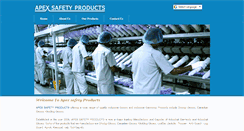 Desktop Screenshot of apexsafetyproducts.com